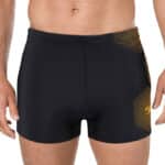 Speedo Tech Placement Aquashort AM, Black/Mango