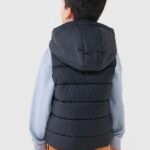 4F VEST JACKET, DEEP BLACK
