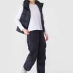 4F VEST JACKET, DEEP BLACK/183