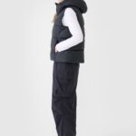 4F VEST JACKET, DEEP BLACK/183