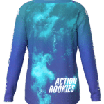 CUBE MTB Jersey ROOKIE X Actionteam L/S blue´n´green