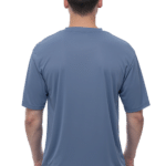 CUBE MTB Round Neck Jersey TECH S/S smoke blue