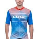 CUBE ROAD/XC Jersey CMPT S/S white´n´blue´n´red
