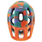 Uvex react jr. papaya camo matt 52-56