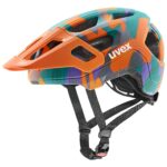 Uvex react jr. papaya camo matt 52-56