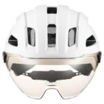Uvex stride visor white matt 53-56