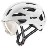 Uvex stride visor white matt 53-56