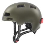 Uvex city 4 green smoke matt 55-58