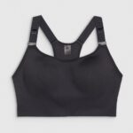 4F SPORT BRA, DEEP BLACK/163