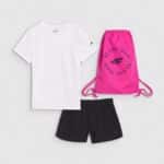 4F APPAREL SET, DEEP BLACK/023