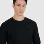 4F LONGSLEEVE, DEEP BLACK/432