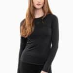4F LONGSLEEVE FNK, DEEP BLACK/324