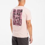 prtvictor t shirt peach pink pr 17751020 284
