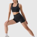 4F SHORT TIGHTS FNK, DEEP BLACK/021