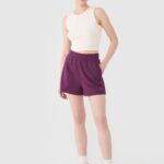 4F SHORTS CAS, DARK VIOLET/542