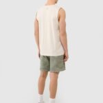 4F SHORTS CAS, OLIVE ALLOVER