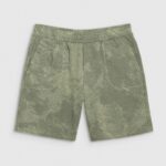 4F SHORTS CAS, OLIVE ALLOVER