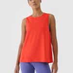 4F SLEEVELESS FNK, RED/415