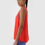 4F SLEEVELESS FNK, RED/415