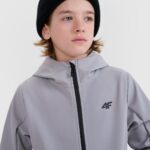 4F SOFTSHELL JACKET, GREY/306