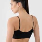 4F SPORT BRA, DEEP BLACK/151