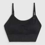 4F SPORT BRA, DEEP BLACK/151