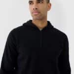 4F SWEATSHIRT, DEEP BLACK/1584