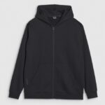 4F SWEATSHIRT, DEEP BLACK/1584