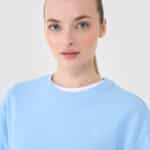 4F SWEATSHIRT, DENIM/1765