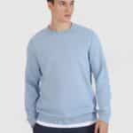 4F SWEATSHIRT, LIGHT BLUE/1622
