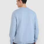 4F SWEATSHIRT, LIGHT BLUE/1622