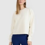 4F SWEATSHIRT, OFF WHITE/1543