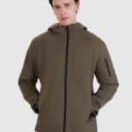 4F TECHNICAL JACKET, BROWN/705