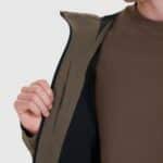 4F TECHNICAL JACKET, BROWN/705