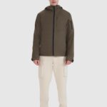 4F TECHNICAL JACKET, BROWN/705