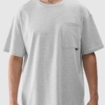 4F TSHIRT, COLD LIGHT GREY MELANGE/2059