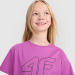 4F TSHIRT, DARK VIOLET/2327