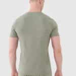 4F TSHIRT FNK, OLIVE MELANGE/1344