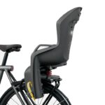 hamax amiga bike child seat + carrier adapter grey